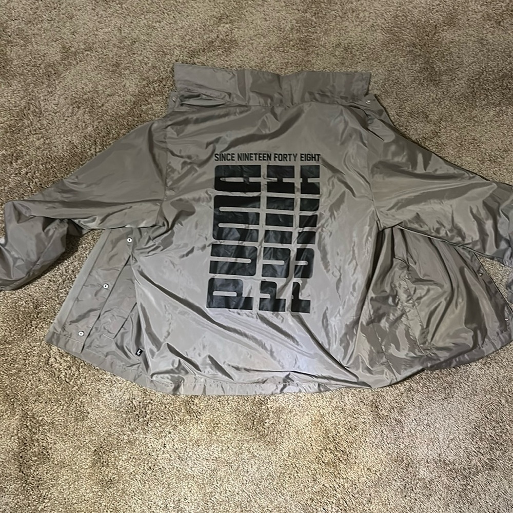 Large PUMA windbreaker jacket